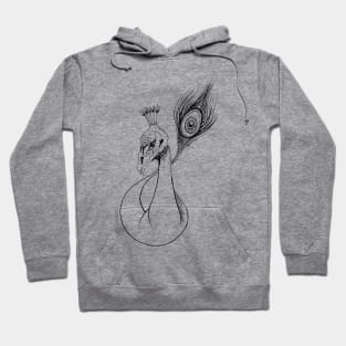 Peacock ink Hoodie